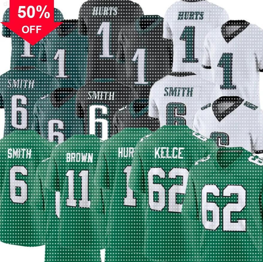 Brian Dawkins Reggie White Jalen Saquon Barkley DeVonta Smith A.J. Brown Goedert Jason Kelce Jalen Carter Cooper DeJean Reed Blankenship Football Eagles Jersey youth