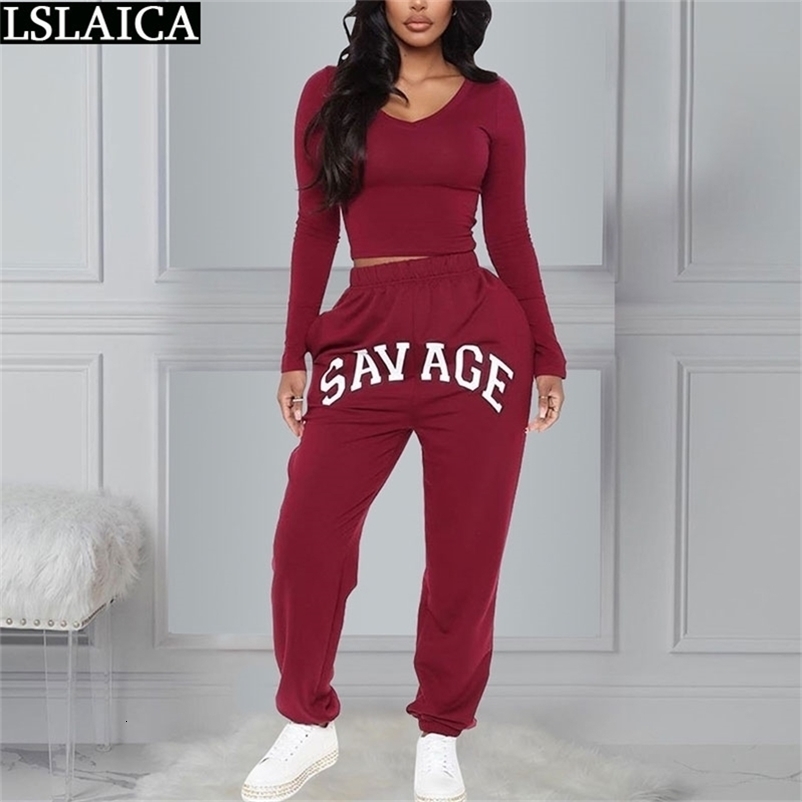 Fashion Woman Pants Streetwear Elegant Sports All-match Letter Print Casual Pocket Loose Pattern Femme Pantalon 210515