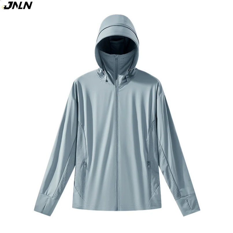JNLN Unisex Summer AntiUV Jacket Outdoor Quick Dry Sun Protection Windbreaker Men Women Hiking Camping Climbing Elasticity Coat 250312