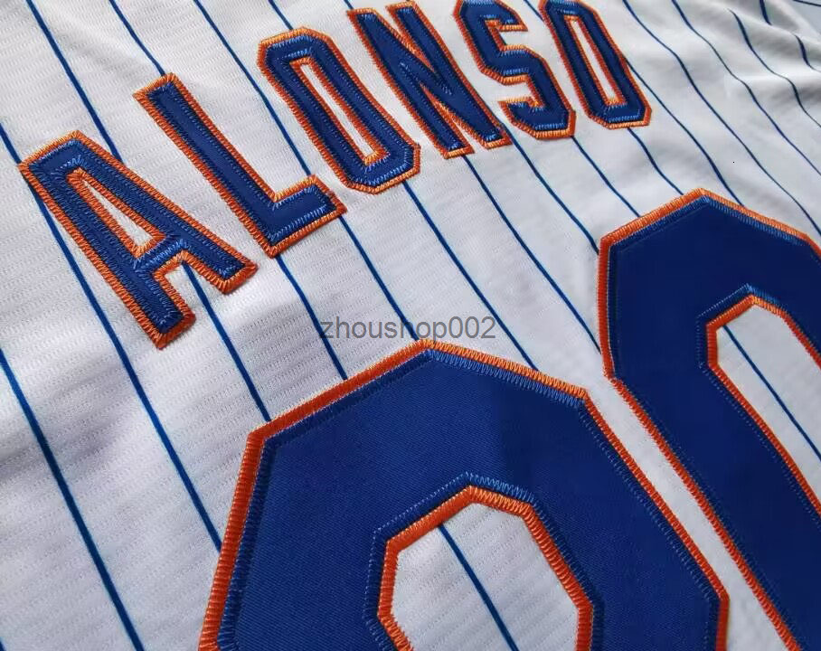 Custom Juan Soto Pete Alonso mets Alvarez Jersey Francisco Lindor Brandon Nimmo Edwin Diaz Jeff McNeil Kodai Senga Baseball Men Women Youth