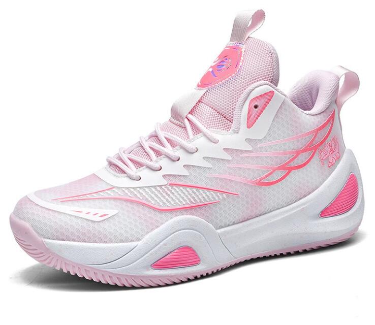 New practical basketball shoes for men, casual sports running shoes for teenagers, primary and secondary school students, cement floor anti slip men&#
