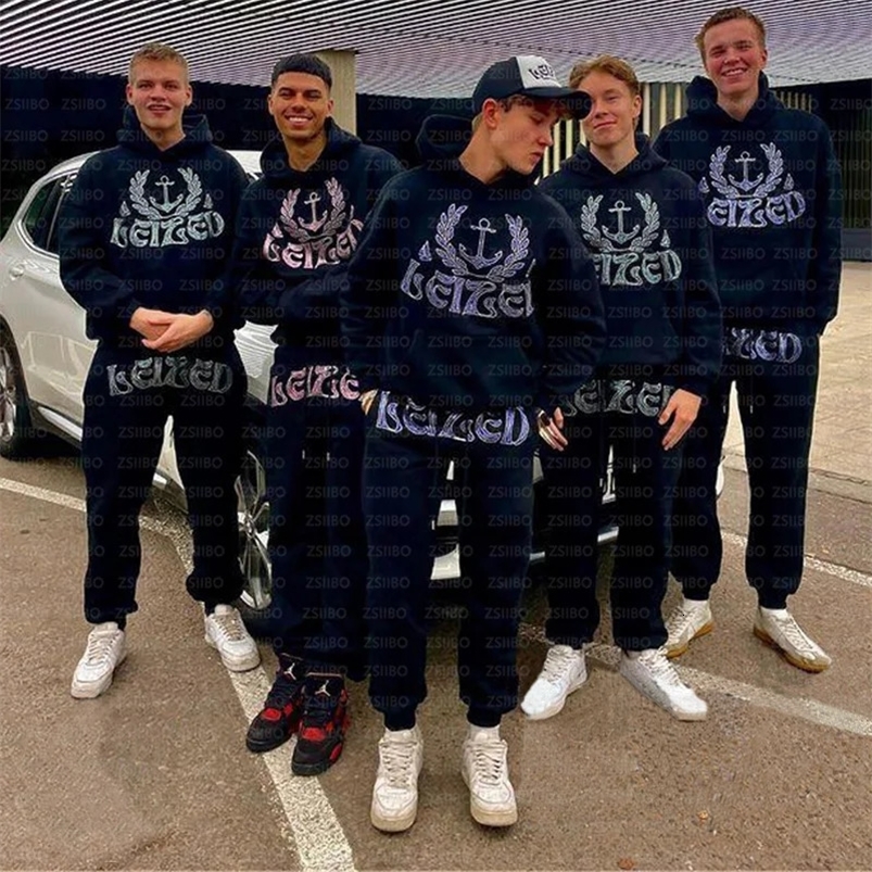 Mens Y2K Fashion Hoodie with Rhinestone Alphabet Graphic Printing Zipper Hoodie Clothing Hoodie Gothic Long Sleeve Sweater Oversized Top 250117