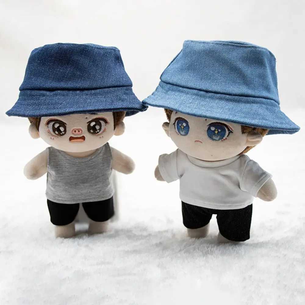 15cm Doll Trousers Cute 17cm Labubu Jeans Plush DollS Clothes Outfit Accessories for Kawaii Labubu Idol Dolls Clothing DIY Gift C250924