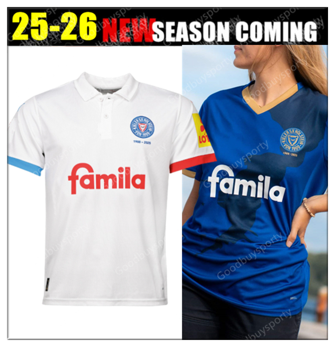 25 26 Kit Di Anniversario Rilasciato Holstein Kiel Soccer Jersey Arp Pichler Be…