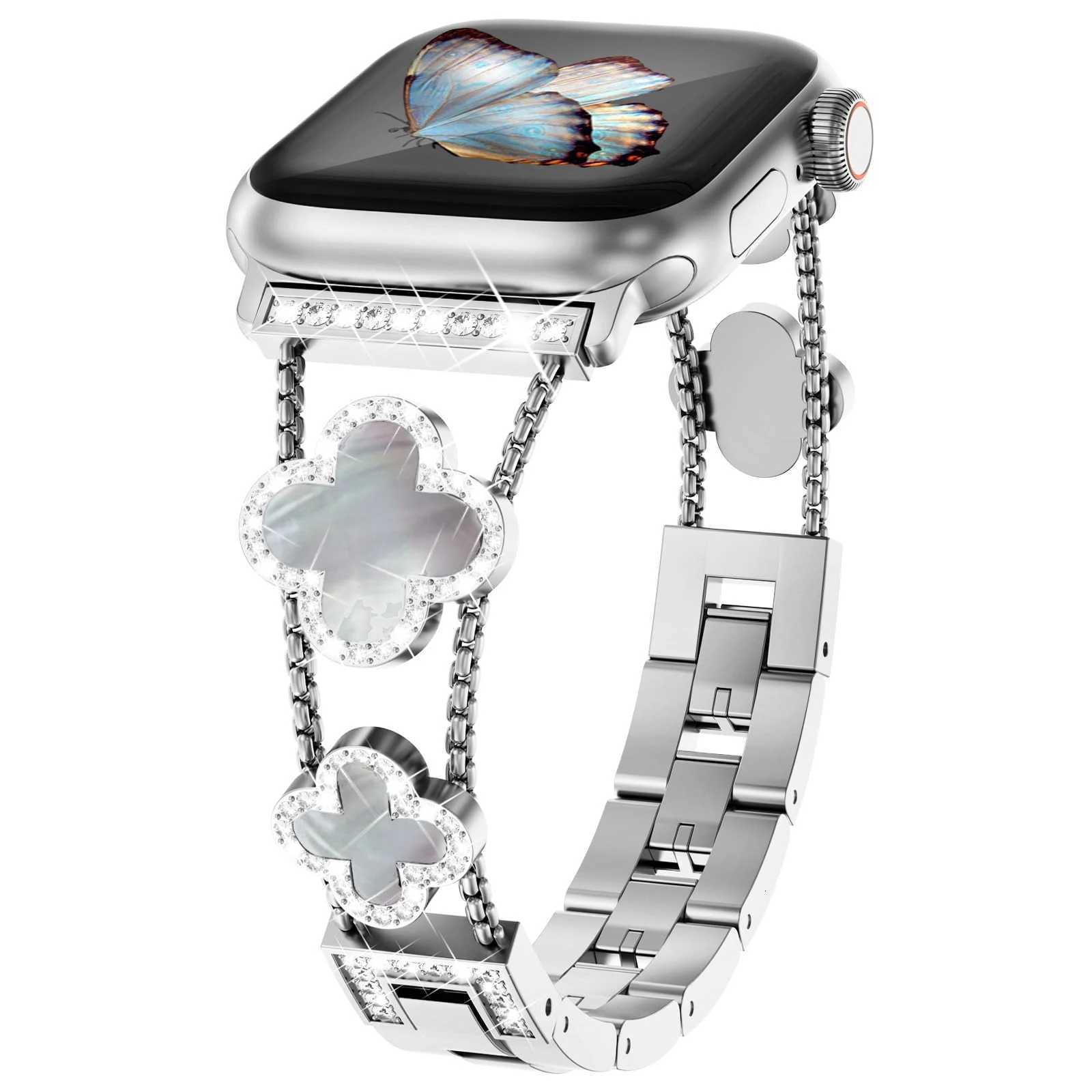 Bling Diamond Band for Watch Straps 40mm 42mm 41mm 38mm 46mm 44mm 45mm 49mm Metal Bracelet iWatch Ultra 2 series 10 8 9 se Z250924