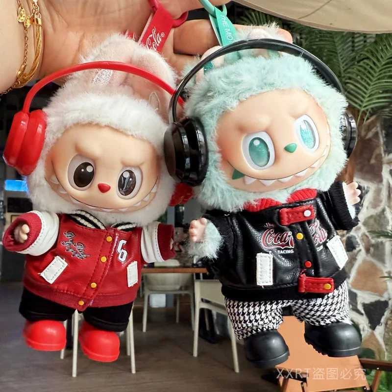 Retro Fly Jacket Fashion Doll Clothes for Labubu Doll Fashion Crossdressing Game Vinyl Doll Labubu Accessories Decora Girl Gift C250924