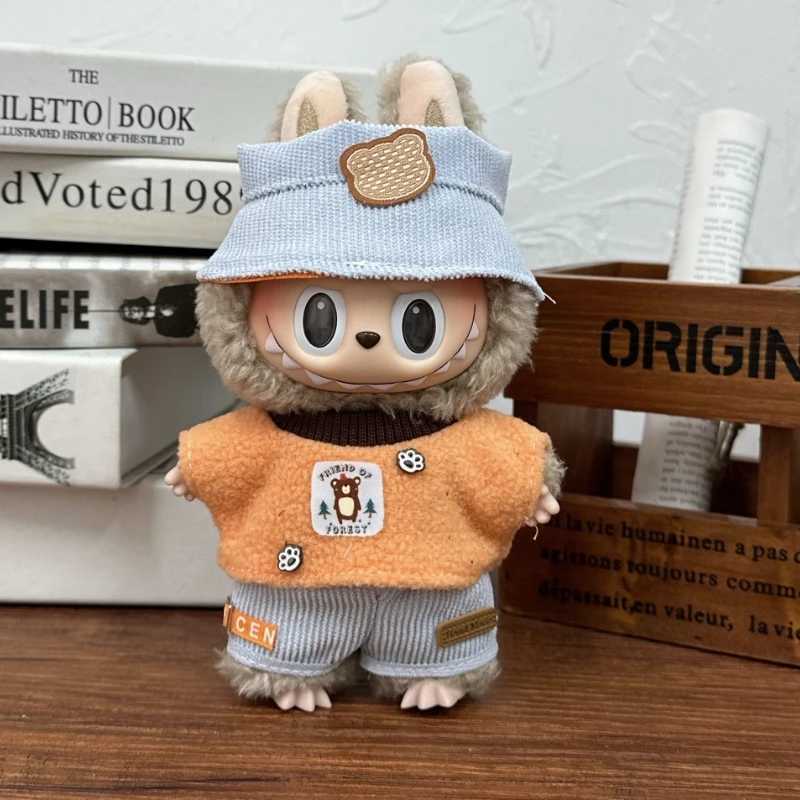 Labubu Doll Clothes Capybara Cos Suit V1 V2 V3 Outfit Stylish Clothing Set for Plush Toy Dolls 17cm Cute Model Accessories C250924