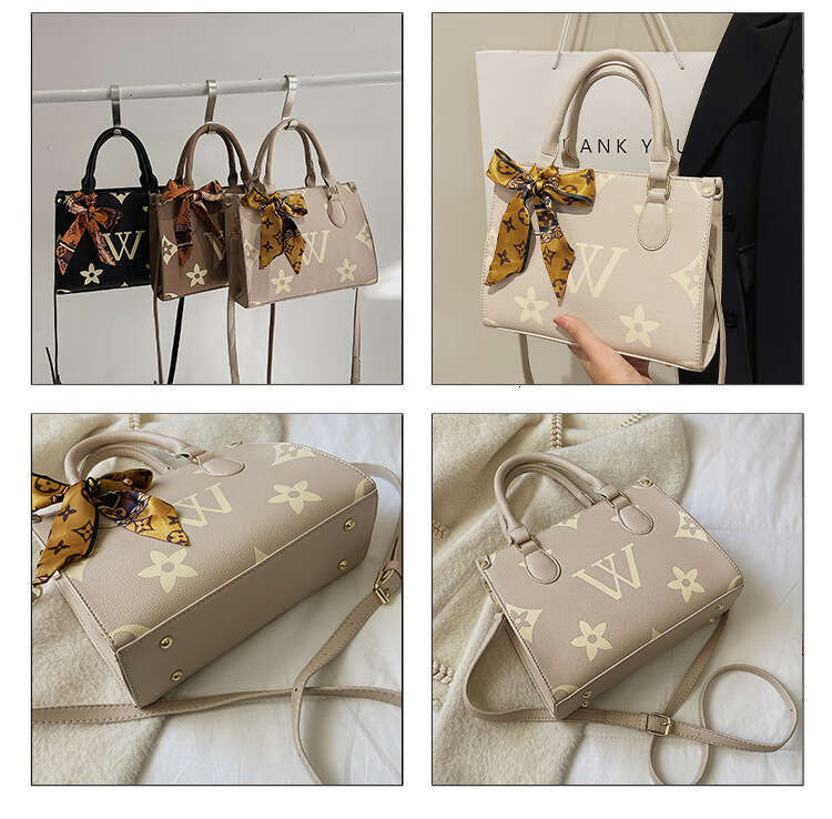 Best Seller Designer Bag Fashion-Forward 2025 Women's Tote Multi Functional Designer Shoulder Cssbody Bag With Embidered Letters Detachable Bow C