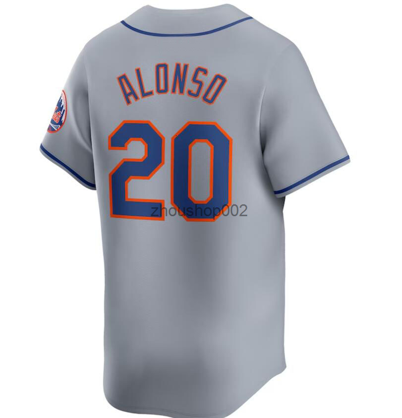 Custom Juan Soto Pete Alonso mets Alvarez Jersey Francisco Lindor Brandon Nimmo Edwin Diaz Jeff McNeil Kodai Senga Baseball Men Women Youth