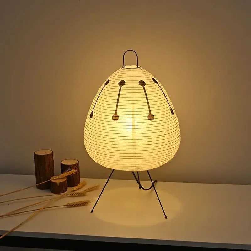Noguchi LED Lamp Modern Japanese Rice Table Lamp Minimalist for Bar Living Room Study Decor Indoor Home Akari Table Light C251115