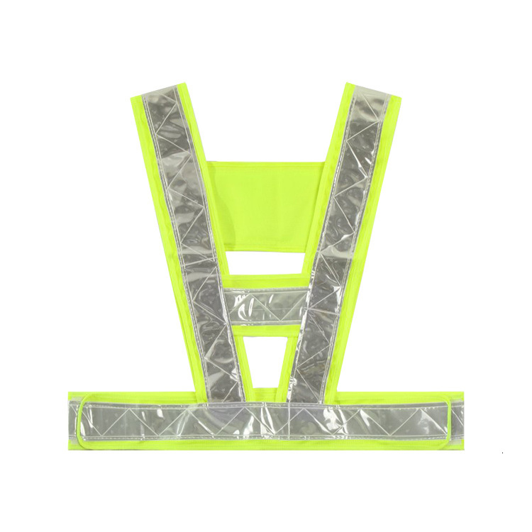Shengchi V-shaped Vest Summer Reflective Clothing Road Construction Greening Traffic Riding Printing