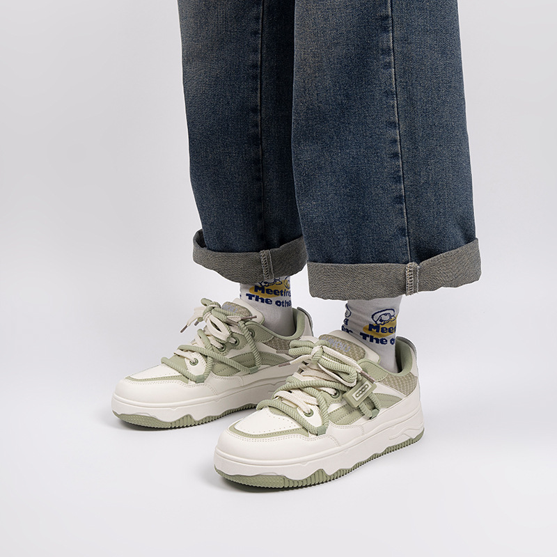 HUAN QIU Free shipping Designer Casual Shoes Thick soled height increasing board shoes fashionable sports shoes men high quality