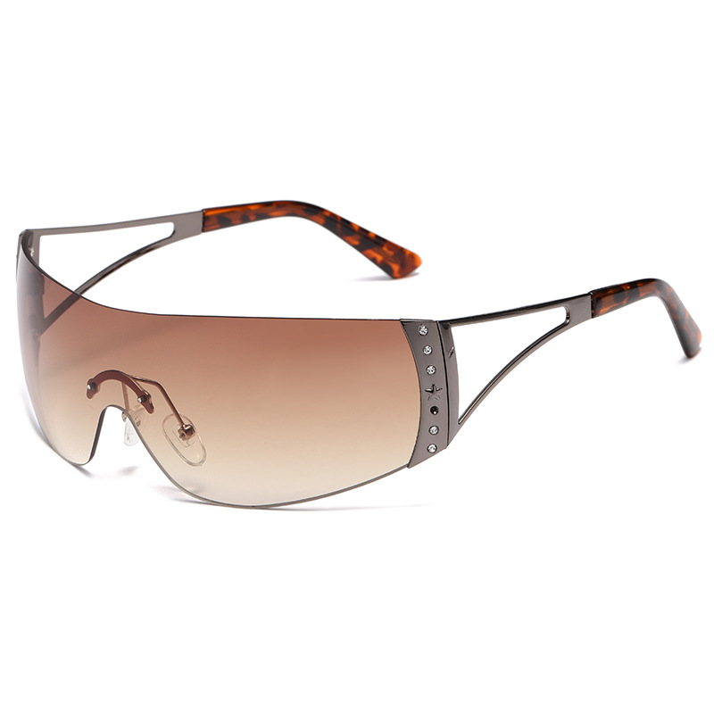 Designer Sunglasses For Men Women Oversized Diamond Sunglasses Fashion UV400 Protection Sunglasses Luxury Polarized Goggle Pilot PC Frame Square Eyewe