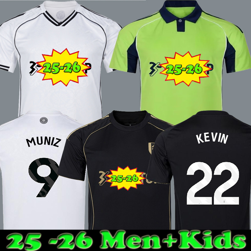 25 26 SMITH ROWE MUNIZ Fulham FC Kevin ANDREAS CAIRNEY football shirt soccer Jerseys 2025 2026 Bassey Men kids Children set Adama Sessegnon Kusi-Asare KITS thailand