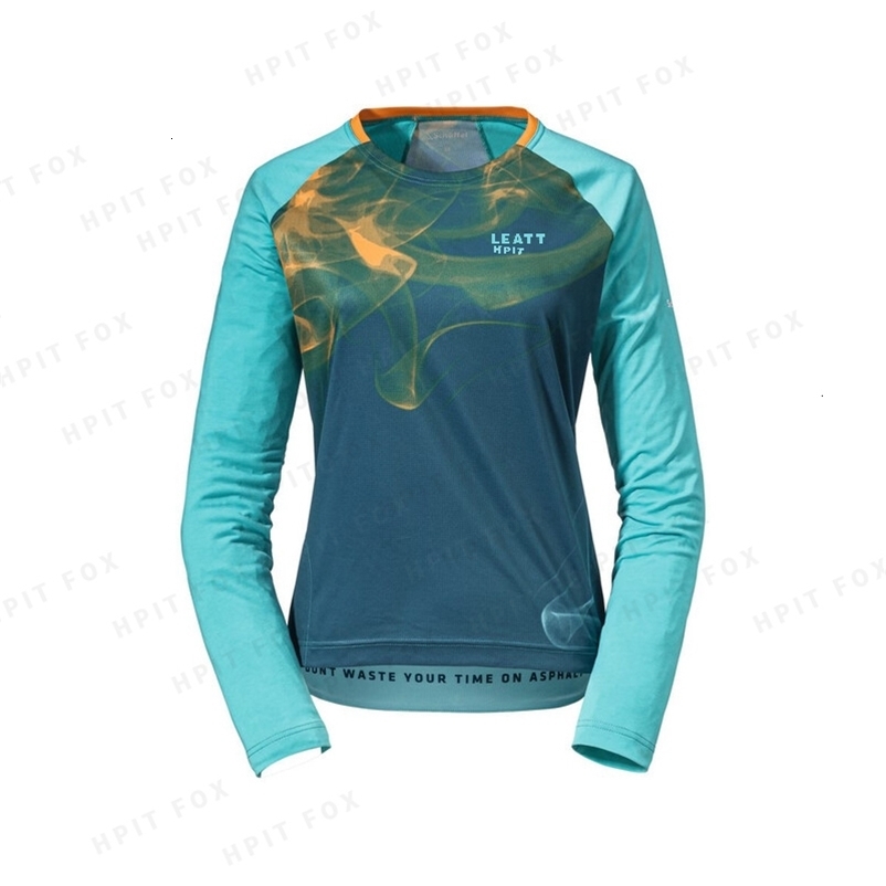 Cycling Shirts Tops women Downhill Jerseys Mountain Bike MTB Shirts Offroad DH Motorcycle Jersey Motocross Sportwear Clothing Bike Hpit 230804bj