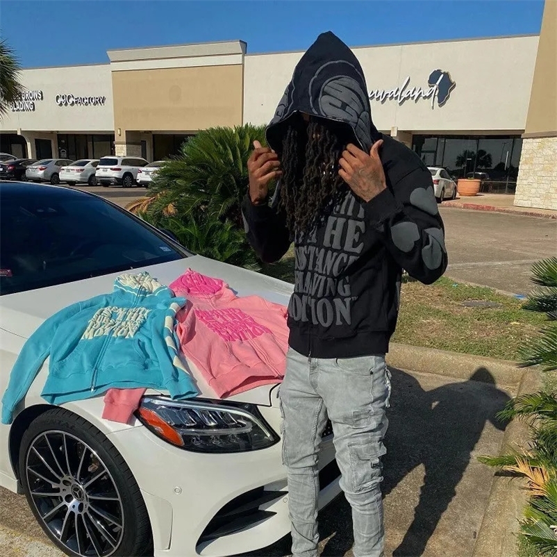 Zip Up Hoodie Goth letter printing Hoodies Women High Street Harajuku Retro Hip Hop Casual Sweatshirt Korean Fashion Hoodie Y2k 240117