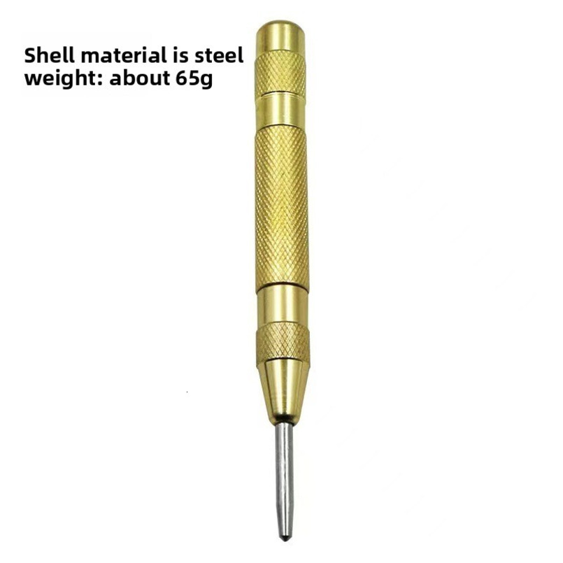 Center Automatic Spring-Type Locator Glass Breaker Centering Punch Tool