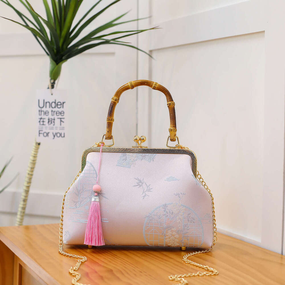 Chinese Style Cheongsam Clutch Evening Women's Shoulder Crossbody Live Streaming Bag
