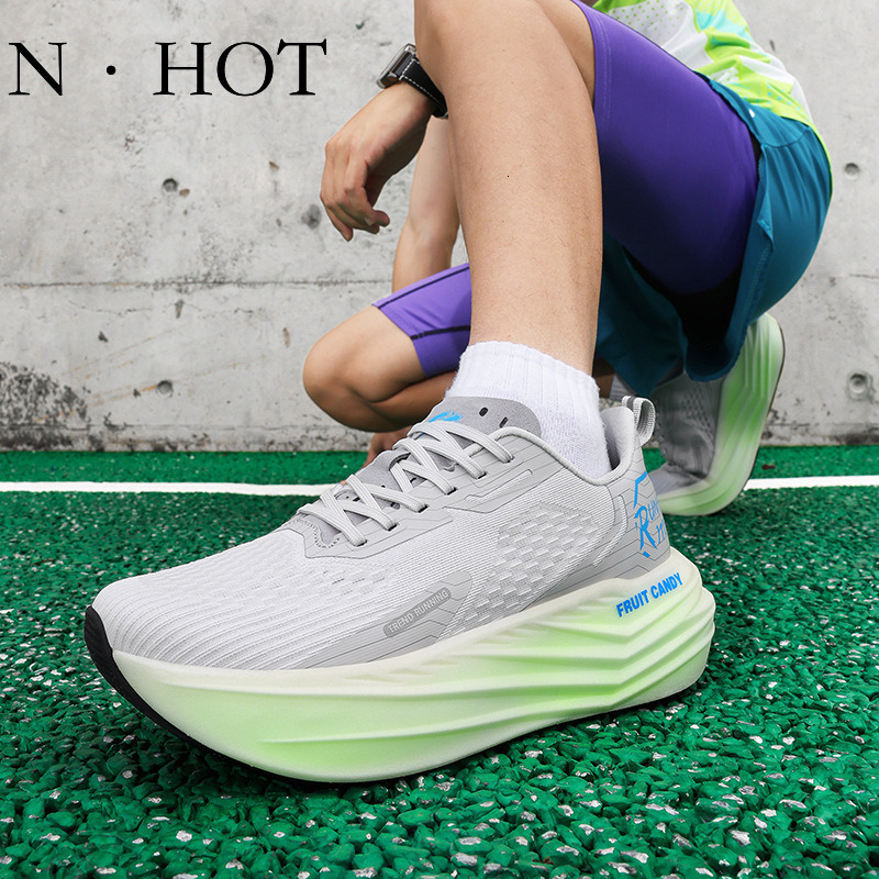 N HOT Designer Men's Outdoor Sports Shoes With Breathable Mesh Simple And Lightweight Cushioning Luxury Casual Couple Running Shoes Trendy Hiking