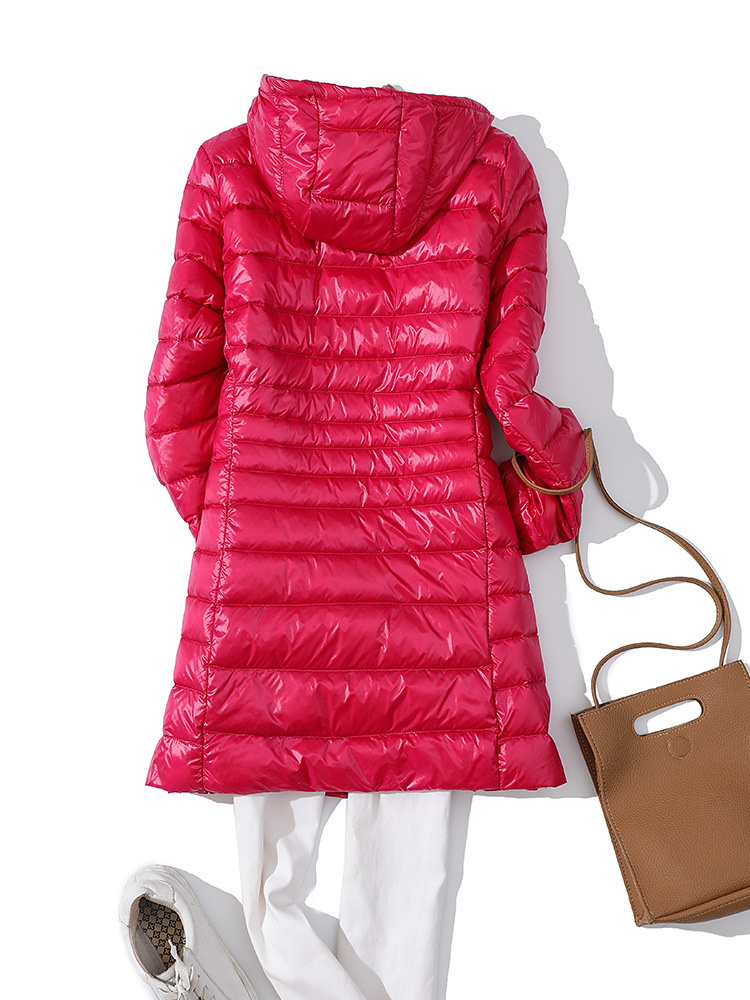 Women Puffer Jackets Ultralight Duck Down Jacket New Autumn Winter Warm Portable Hooded Coat Female Windbreaker Parka Plus Size