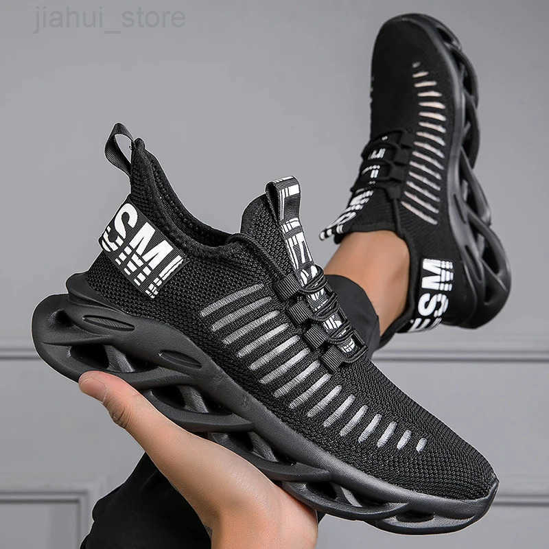 Men Shoes Comfortable Sneakers Breathable Running Shoes For Women Mesh Tennis Sports Shoes Outdoor Air Waling Casual M250924