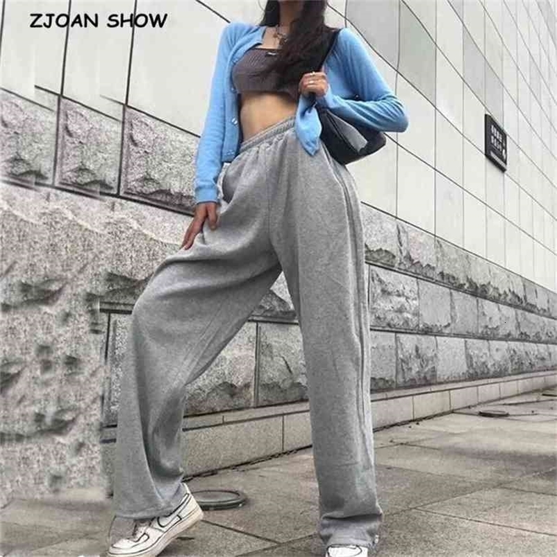 Autumn Drawstring Waist Cargo Sports Pants Women Adjust Cuff Casual Sport Trousers Joggers Streetwear Leisure 210429