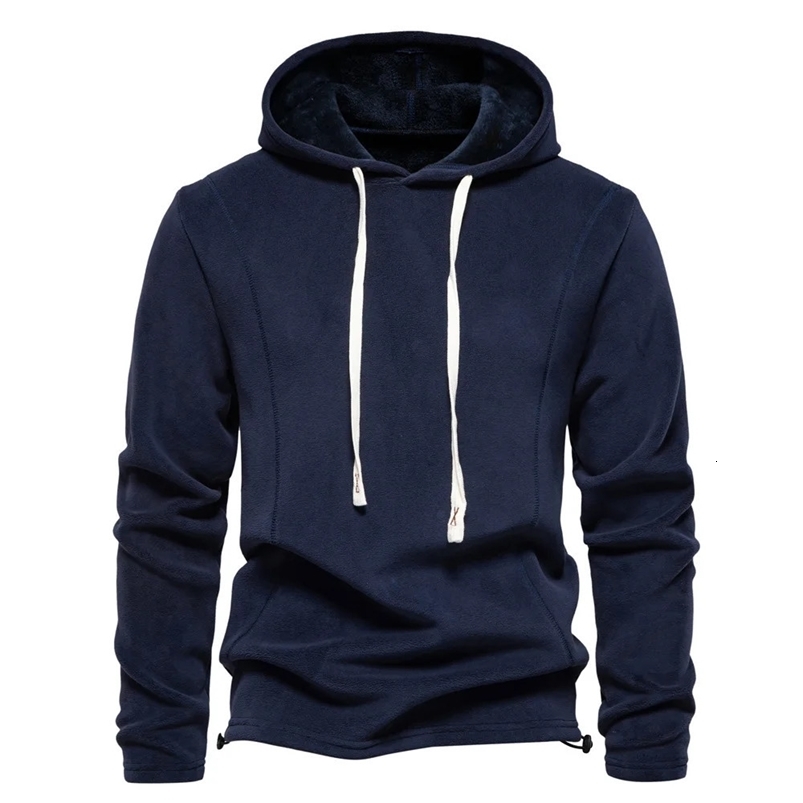 2025 Mens Hoodies Women Pullover High quality Thicken Warm Fleece Casual Hoodie Sweatshirts Solid Color Hoodies Oversize Men 241214