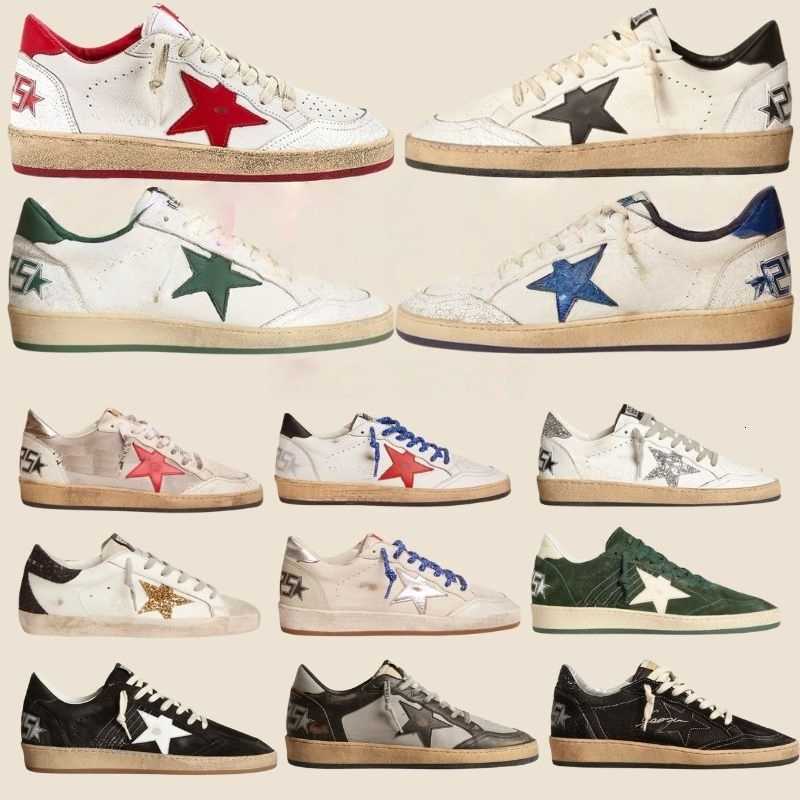 Mirror Quality Brand Designer Sneakers Star Shoes Men Women Flat Shoe Dirty-made Sneaker Classic Casual Shoes Italy Trainers Size 36-46 VDB7