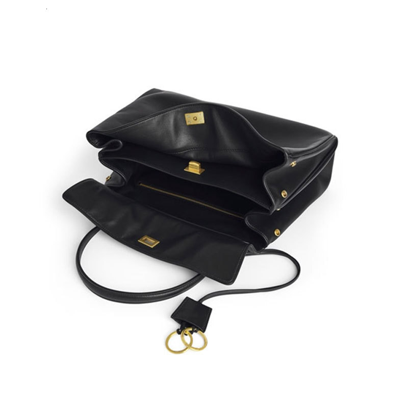 Bag for Women 2025 New Rodeo Bag Large Capacity Commuter Tote Bag B Brand Same Style Handbag Textured Shoulder Bag f6