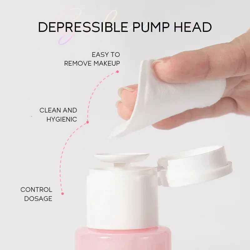 LAIKOU Portable Makeup Remover lashes Cleansing Liquid Water Lip Eye Gentle Care MakeUp Travel Skin Remover Face Skincare 100ml F250924