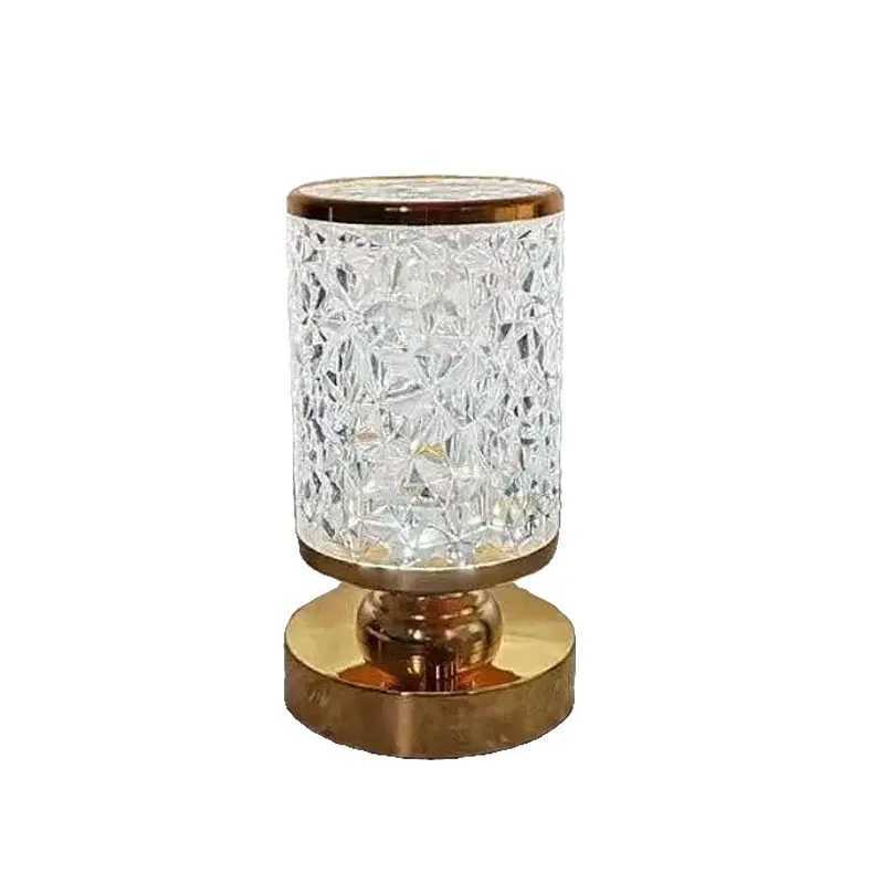 Creative Small Table Lamp Bedside Bedroom Night Light Touch Charging Ambient Light Decorative Table Lamp Room Decor Table Lamps C251115