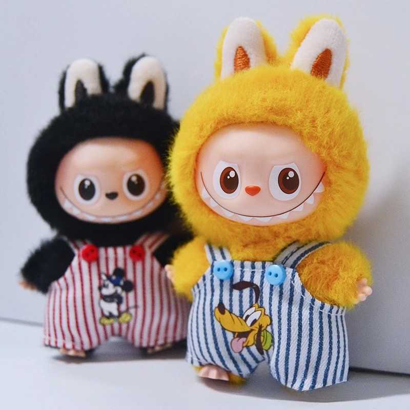 2Pcs Mini Labubu Dress Set for 10cm Doll Universal Clothes for Love Series Doll Clothes Outfit Accessories Girl Gift C250924
