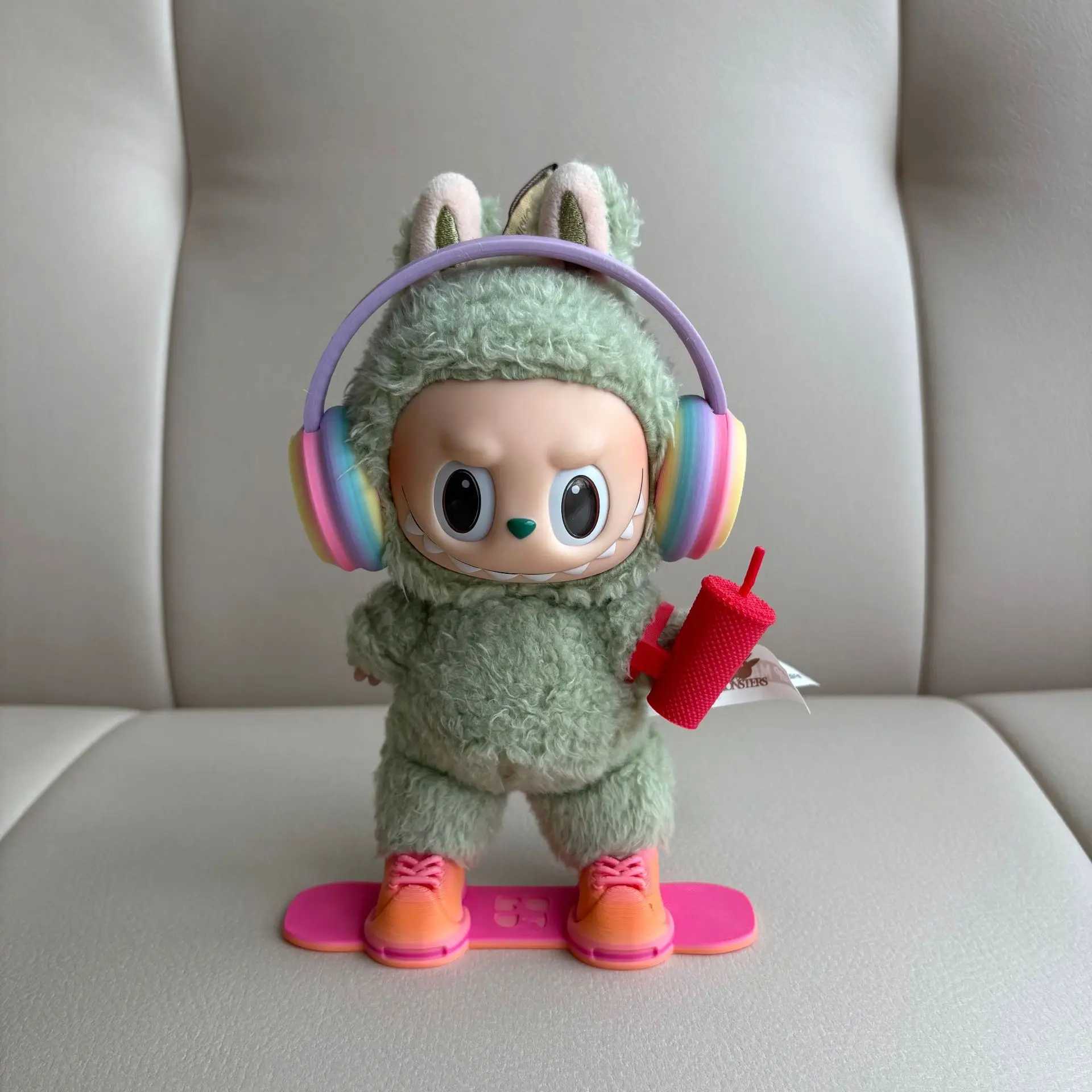 ForCloth Labubu Miniature Water Cup Clothing Decoration Accessories Can Be Fixed On The ArmS Labubu Water Cup C250924