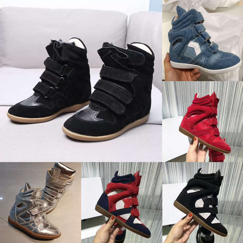 Designer Isabelle Marants Hot Sale Suede Boots Beket Fashion Classic New Retro Casual Trend Wedge Heel Shoes hip_hop