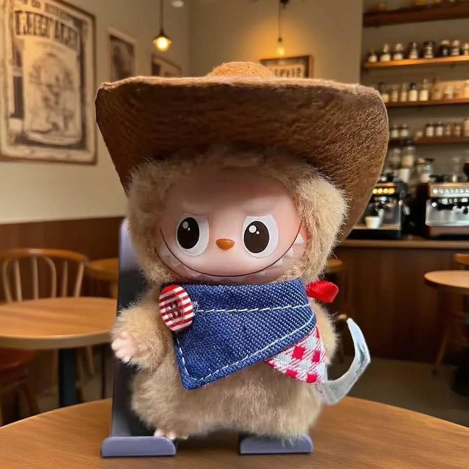 No DollPlush Dolls Clothes For labubu 40 for Love Series Bib Saliva Towel Dolls Clothes Accessories Gifts C250924