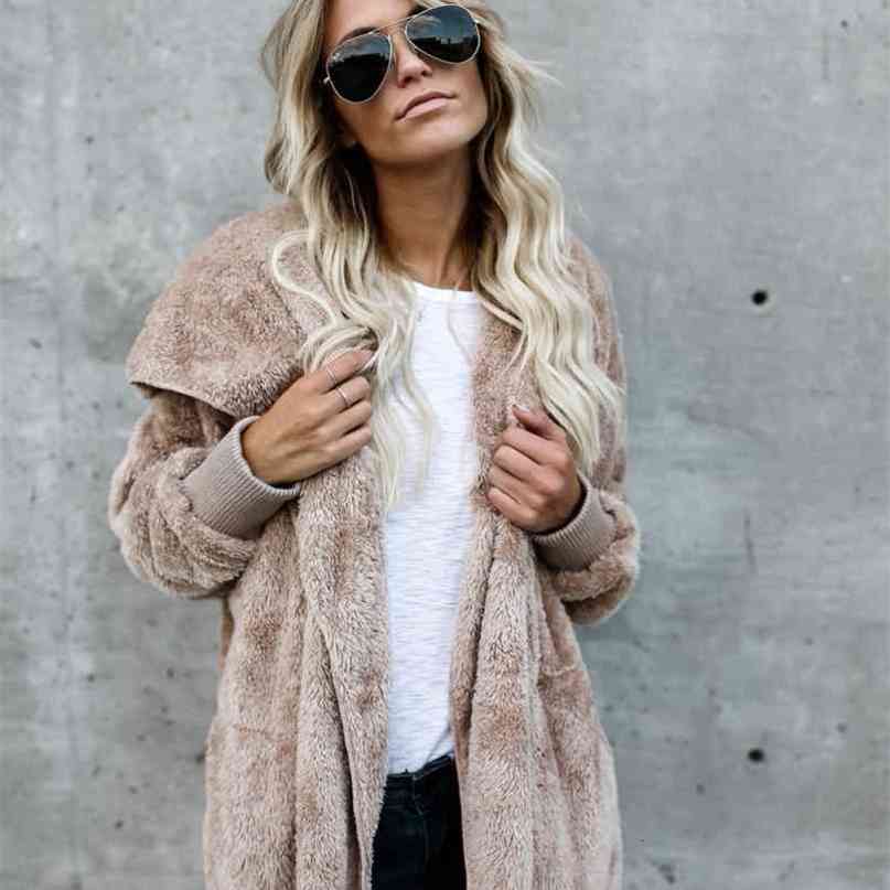 Most Women Autumn Winter women Coat warm soft outfit hoodie girl's gift zipper Casual sweatshirts 210910