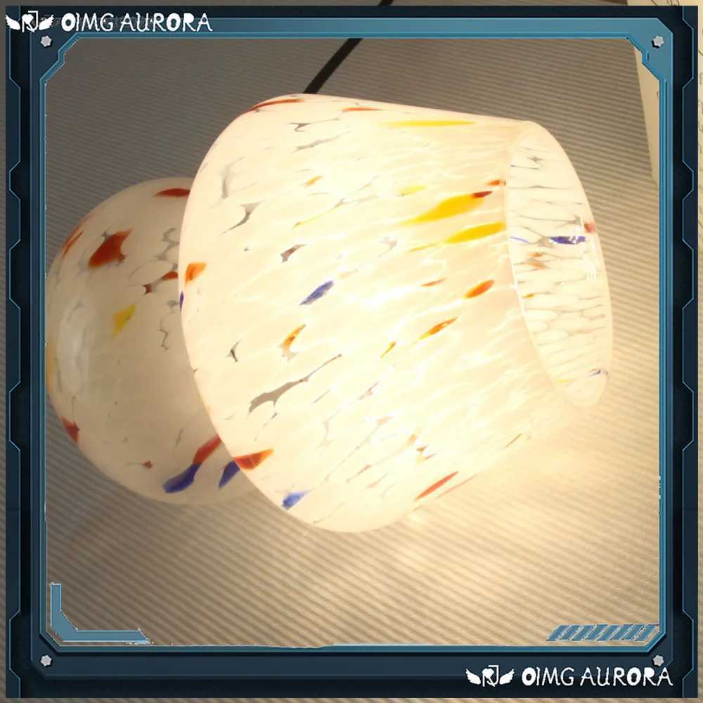 Creative Ink Decorative Table Lamp Decoration Modern Simple Glass Bedroom Bedside Study Living Room Decoration Glass Table Lamp C251115