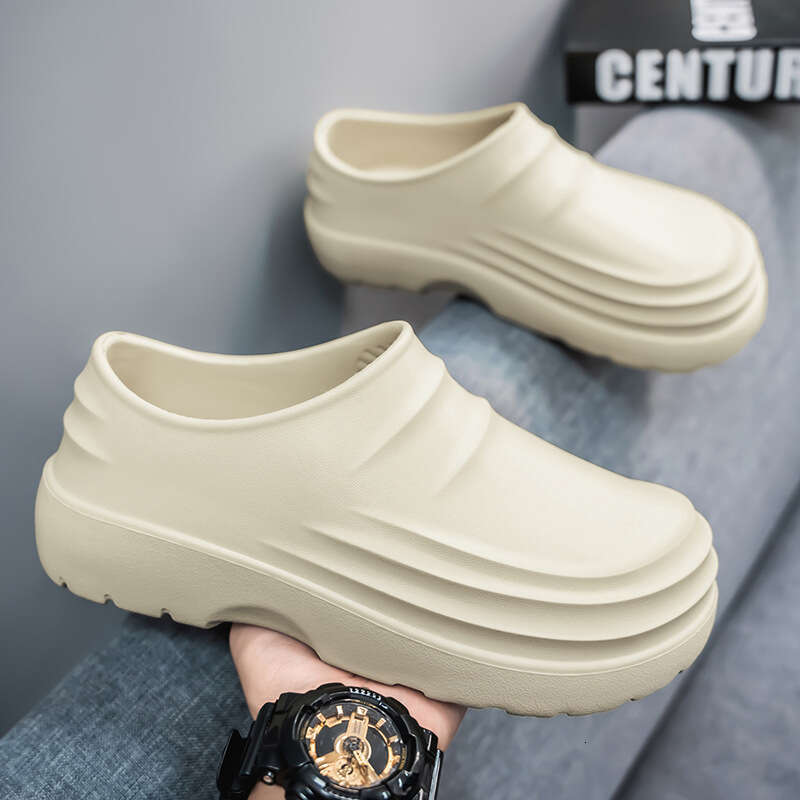 Chef Shoes Waterproof Non Slip Soft Lightweight Thick Sole Work Shoes Nurse Closed Toe Kitchen Clogs Unisex Work Sneakers - view 5