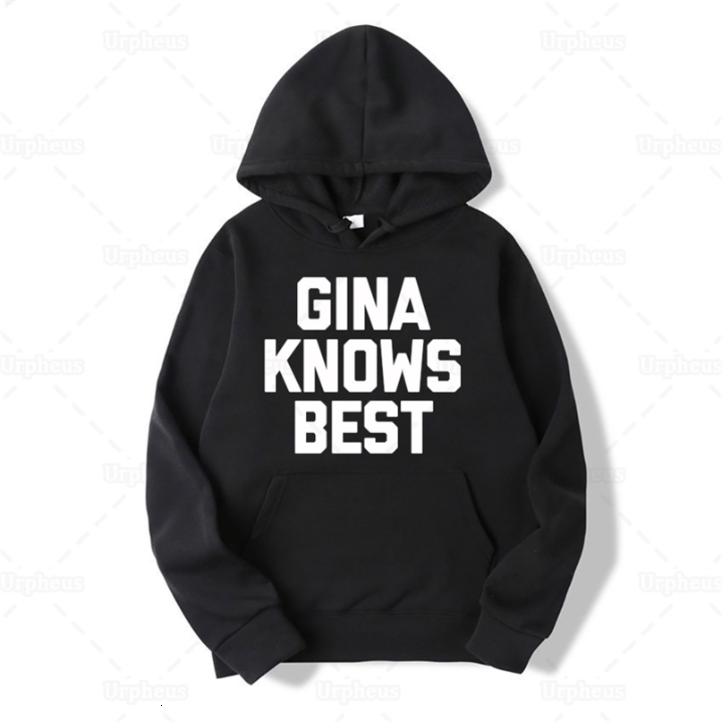 Brooklyn Nine Merch Gina Knows Hoodie Sweatershirt Same Style Graphic Hoodies 210910