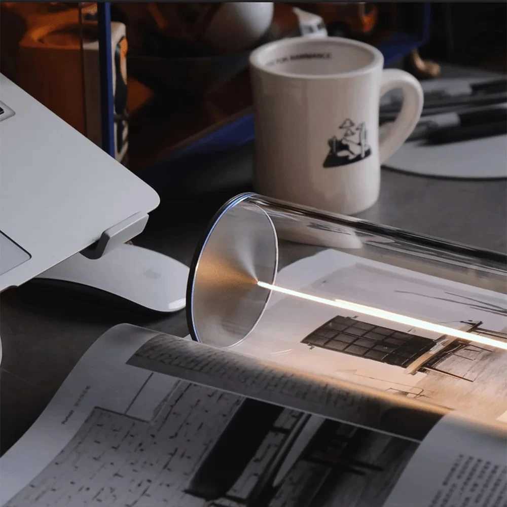 Lampada da tavolo minimalista lampada da tavolo senza fili da comodino nuova luce progettata grande carica moderna luci da comod C251115