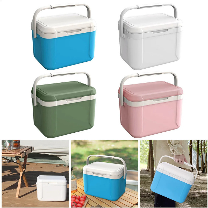 1265L camping cooler portable outdoor large capacity car ice bucket barbecue picnic fishing refrigerator equipment 240828