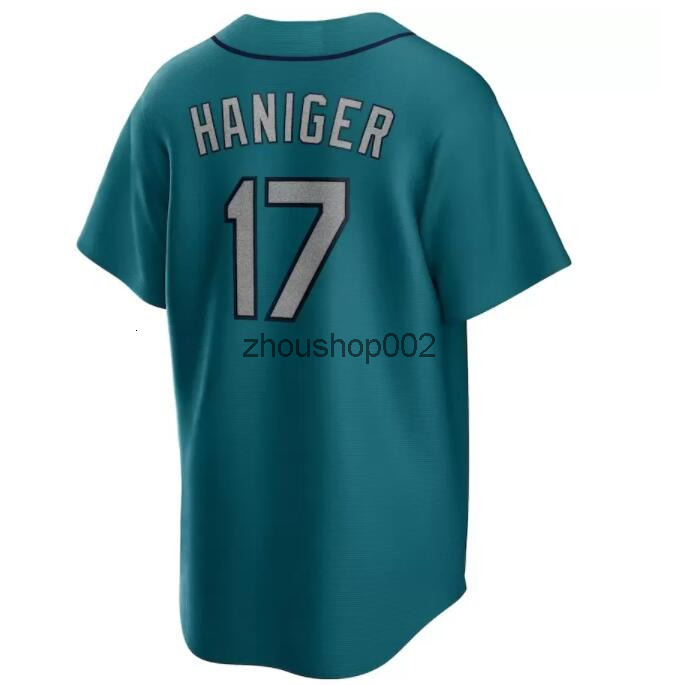 Mariners Ken Griffey Jr 44 Julio Rodriguez Baseball Jerseys JP Crawford Edgar Martinez Suzuki Ichiro Jarred Kelenic Kolten Wong Matt Brash City Connec