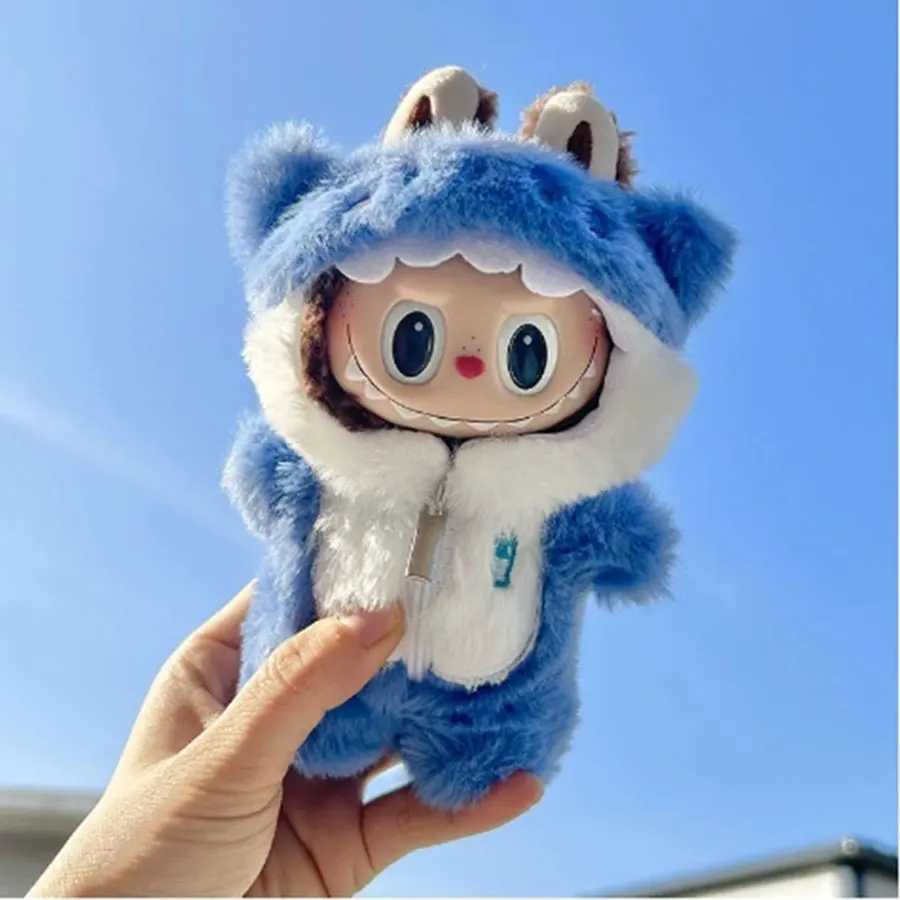For Labubu Doll Clothes Hoodies Doll Clothes Color Match Hoodies Dolls Accessories Cute Decoration Little Cloths no doll C250924