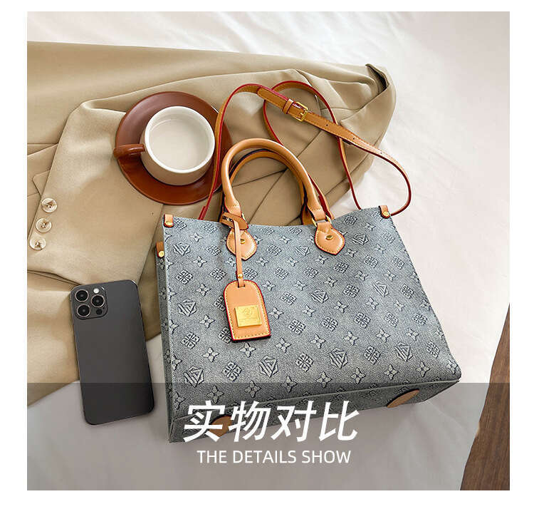 Best Seller Designer Bag Bag Women's New Printed Large Capacity Tote Commuter Single Shoulder Cssbody Bag For Women 2025