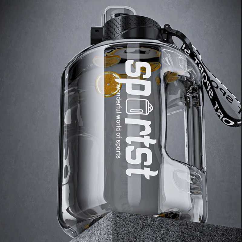 17L5L Outdoor Sport Water Bottle Pc Material Precise Scale Portable Water Cup Large Capacity Water Bottle Gym Fitness Bottle J250923