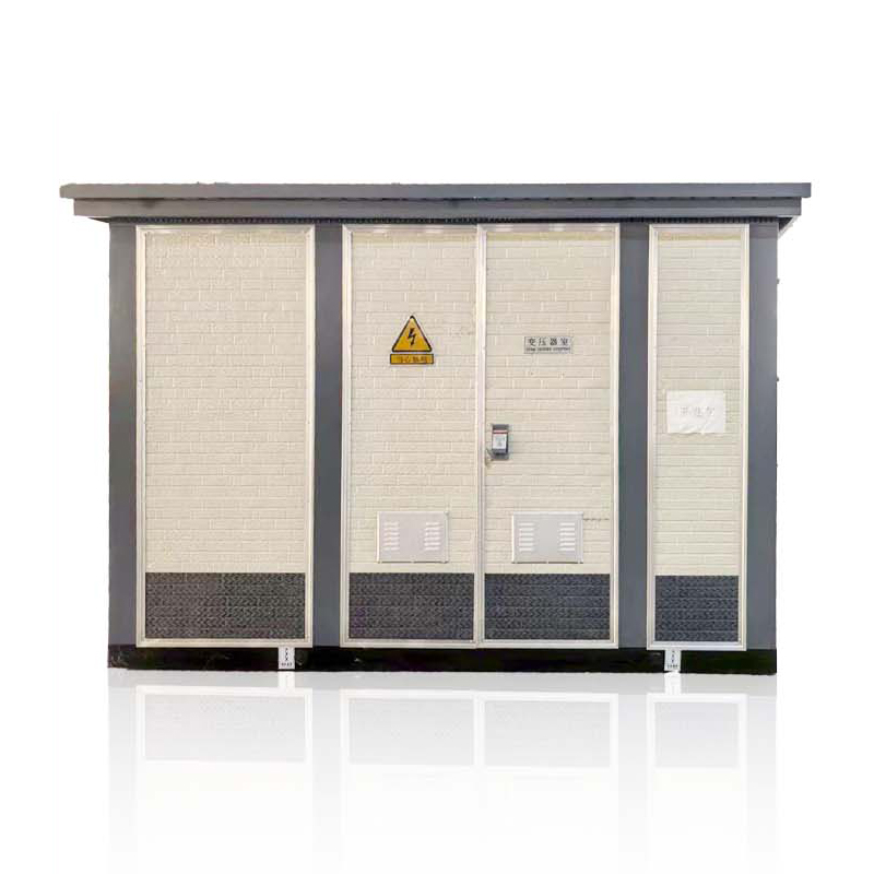 Durable 630kVA Stationary Power Cabinet w/ Transformer & Circuit Protection