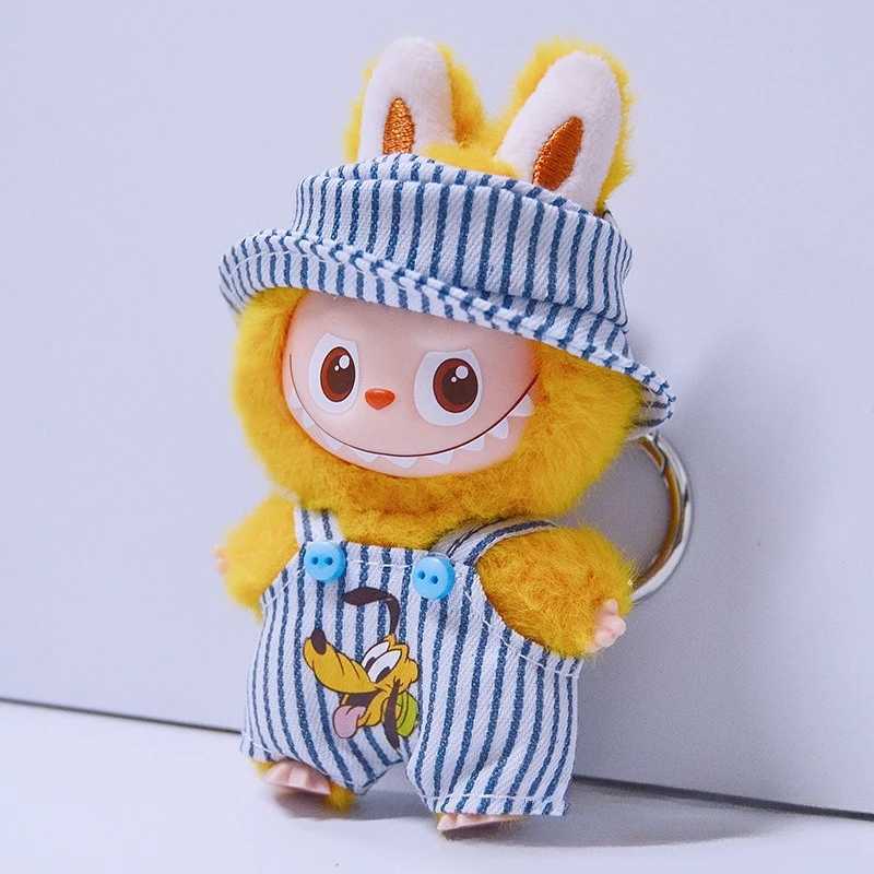 2Pcs Mini Labubu Dress Set for 10cm Doll Universal Clothes for Love Series Doll Clothes Outfit Accessories Girl Gift C250924