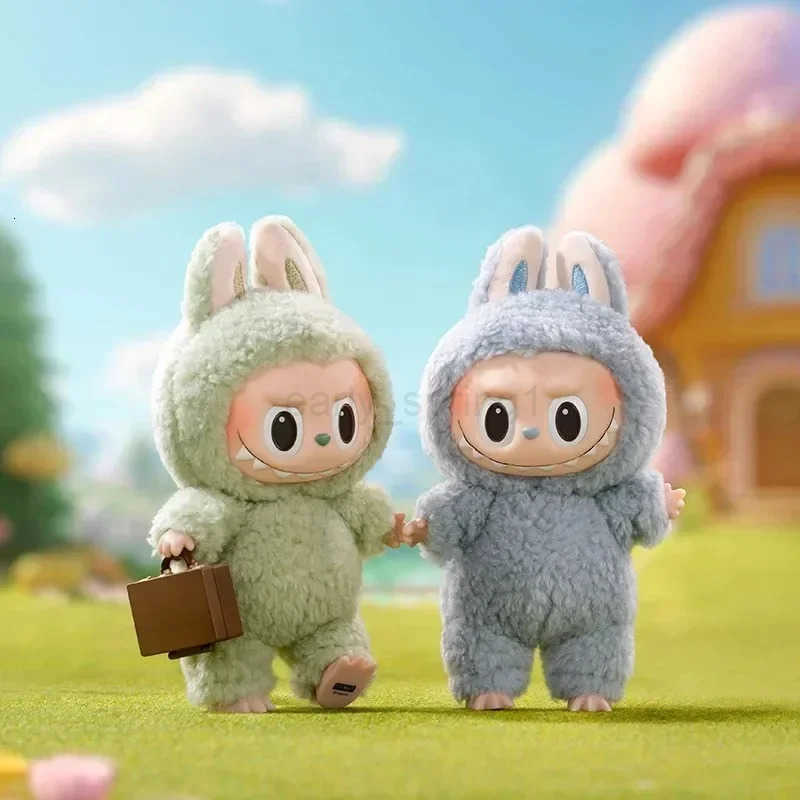LABUBU THE MONSTERS Exciting Macaron Vinyl Face Surprise Mystery Box Blind Box Toys KAWaii Anime Action Figure Caixa T250924
