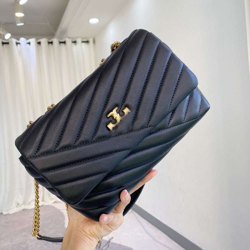 Designer Bags Chain Women'S Mirror Quality Flip Over Handbag Shoulder Fashionable And Versatile Crossbody Leisure Bag New Model 1