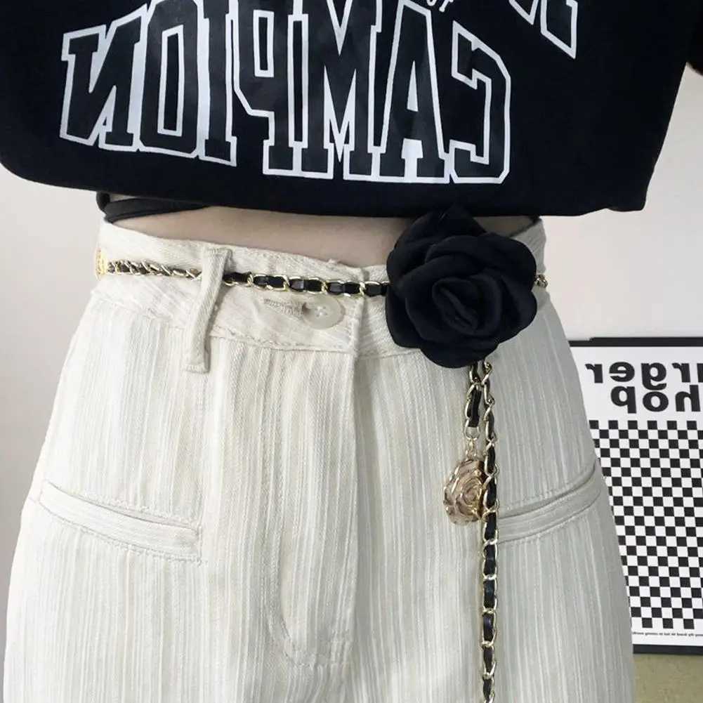 Fashion Small Fragrant Wind Metal Waist Chain Accessories Dress HighGrade Korean Version Of The Net Red With A Thin Belt Woman D250924